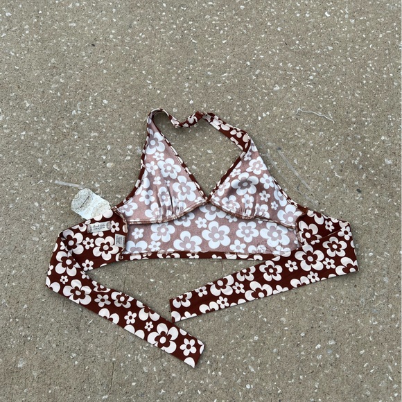 NWT boho flower halter top - Picture 2 of 3